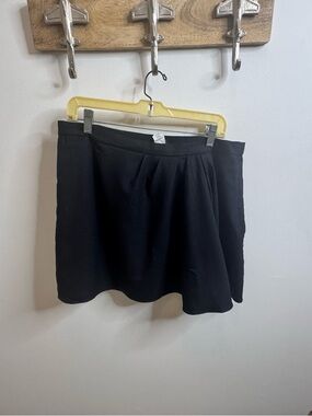 J. Crew Black Wool Blend Skirt